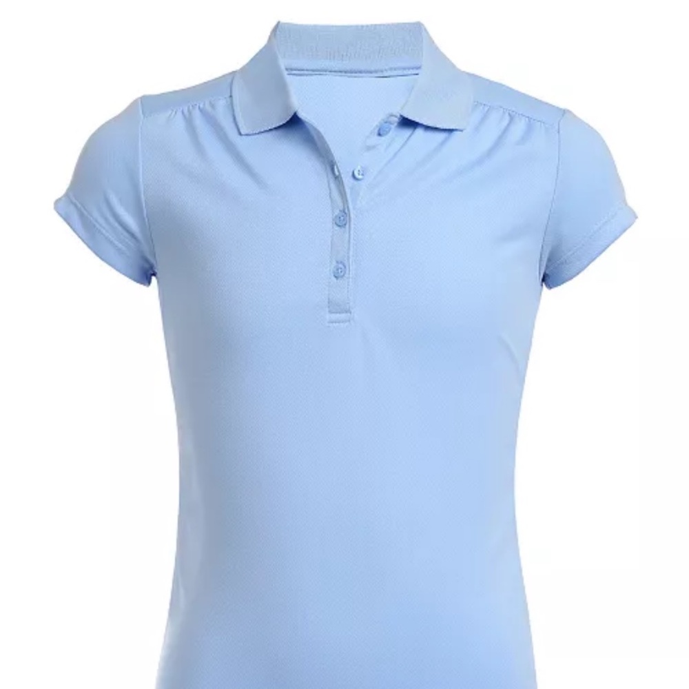Nautica "Performance Polo school uniform in Sky"